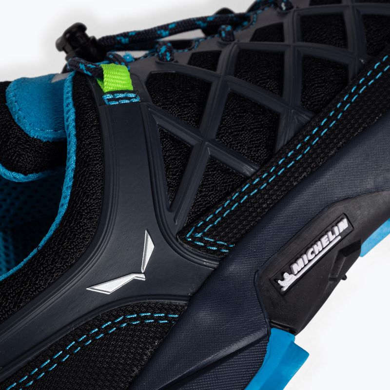 Salewa Wildfire vaikiški trekingo batai mėlynos ir tamsiai mėlynos spalvos 00-0000064007 7