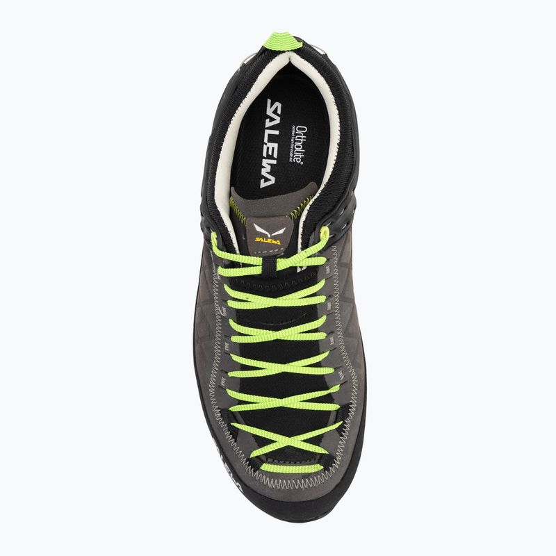 Vyriški žygio batai Salewa MS MTN Trainer 2L smoked / fluo green 5