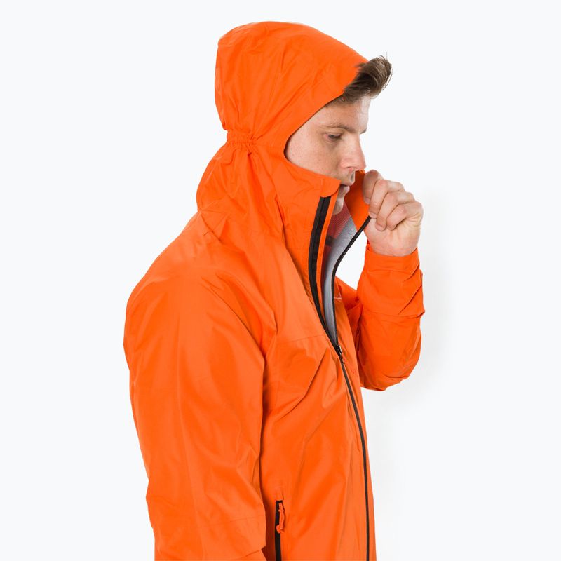 Salewa vyriška striukė nuo lietaus Puez Aqua 3 PTX oranžinė 00-0000024545 4