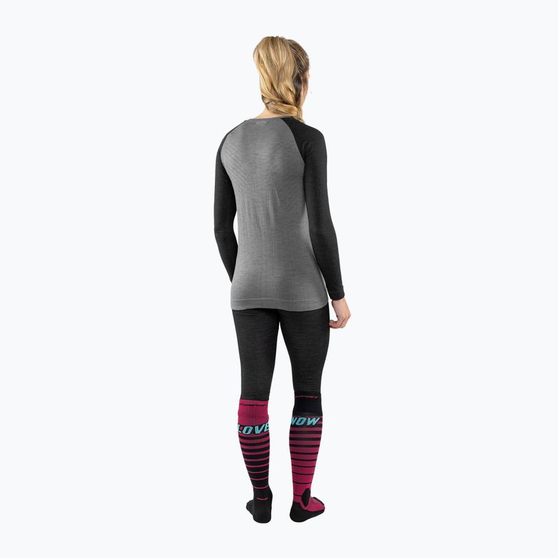 Moteriškos termoaktyvios kelnės DYNAFIT Tour Light Merino 3/4 black out 3