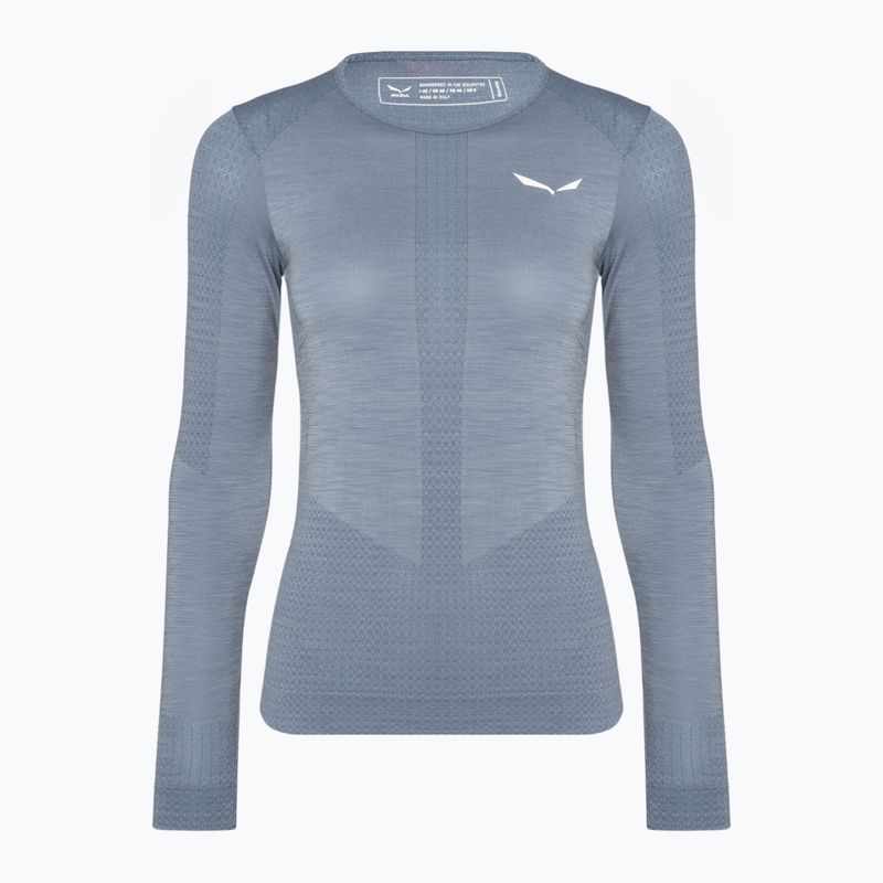 Moteriški termo marškinėliai Salewa Zebru Med Warm Amr grey 00-0000027958