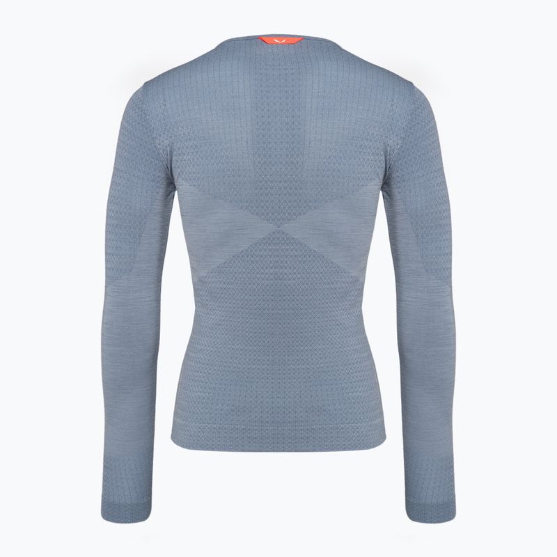Moteriški termo marškinėliai Salewa Zebru Med Warm Amr grey 00-0000027958 2