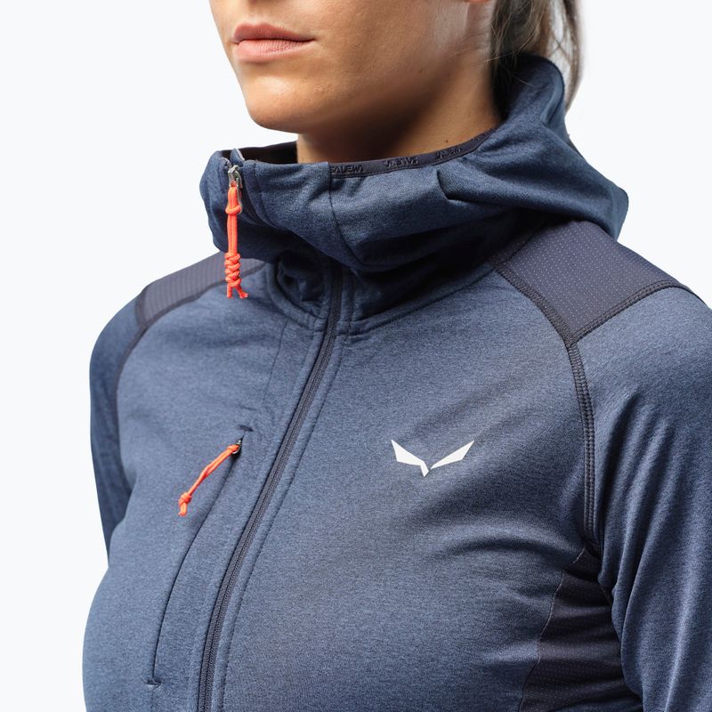 Salewa moteriška vilnonė striukė Agner Hybrid PL/DST FZ Hoody tamsiai mėlyna 00-0000027372 7