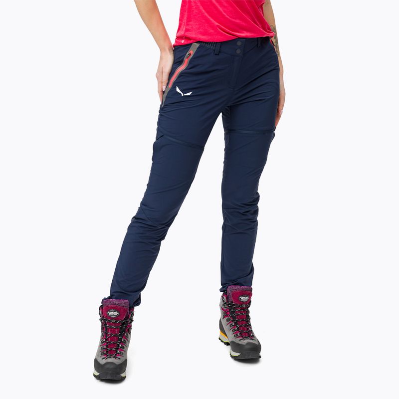 Moteriškos softshello kelnės Salewa Pedroc DST navy blue 00-0000026958