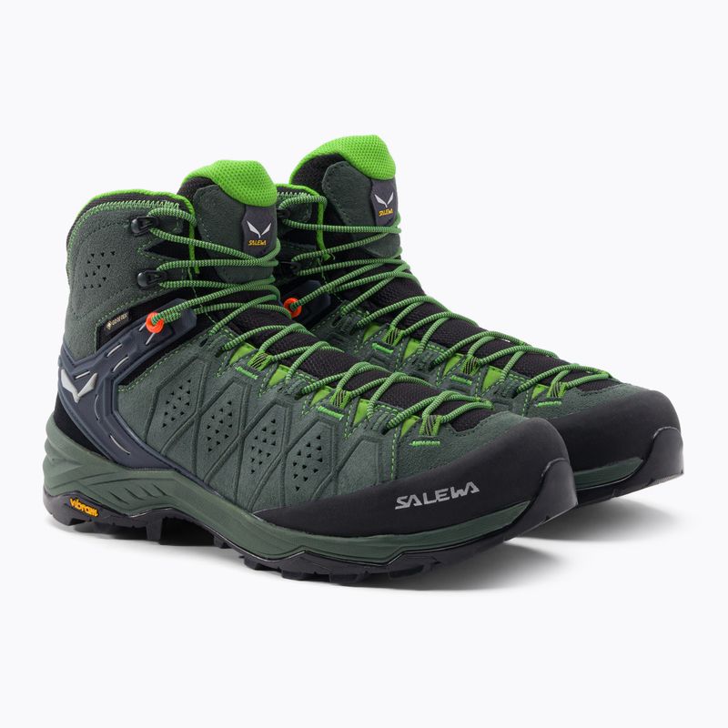 Vyriški trekingo batai Salewa Alp Trainer 2 Mid GTX green 00-0000061382 5