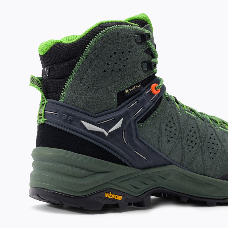 Vyriški trekingo batai Salewa Alp Trainer 2 Mid GTX green 00-0000061382 8