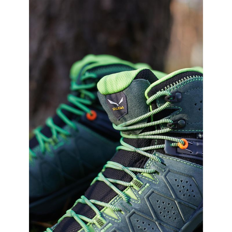 Vyriški trekingo batai Salewa Alp Trainer 2 Mid GTX green 00-0000061382 11