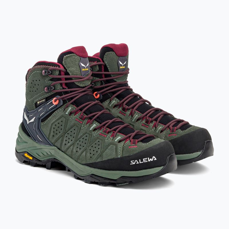 Moteriški trekingo batai Salewa Alp Trainer 2 Mid GTX green 00-0000061383 3