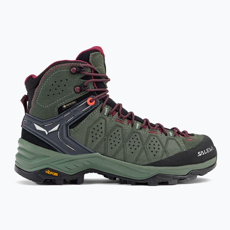 Moteriški trekingo batai Salewa Alp Trainer 2 Mid GTX green 00-0000061383 4