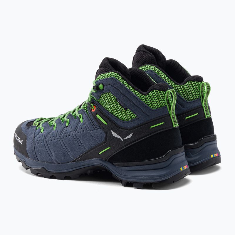 Salewa vyriški trekingo batai Alp Mate Mid WP navy blue 00-0000061384 3