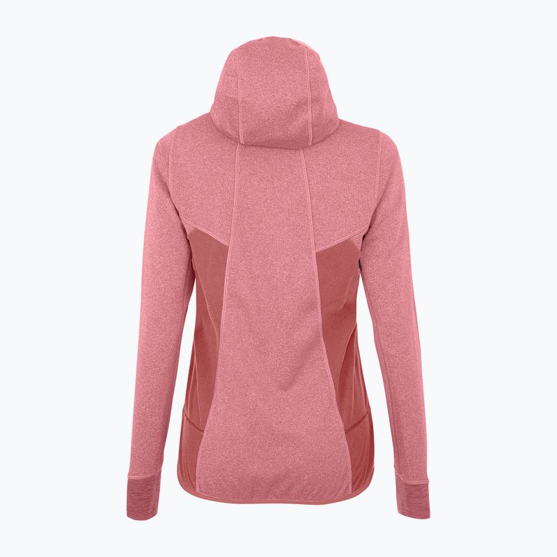 Salewa moteriški vilnoniai marškinėliai Puez Hybrid PL FZ Hoody rožinės spalvos 00-0000027389 5