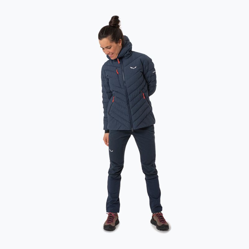 Salewa moteriška pūkinė striukė Raiser Medium Rds Dwn navy blue 00-0000028048