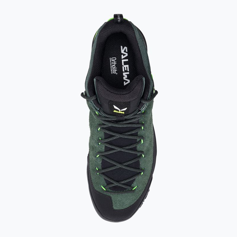 Salewa Wildfire Leather vyriški žygio batai žali 00-0000061395 6