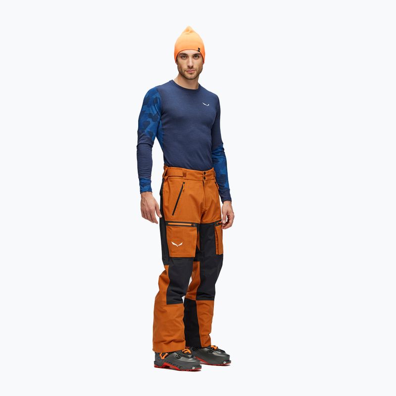 Salewa vyriškos membraninės kelnės Sella 3L Ptxr orange 00-0000028193 2