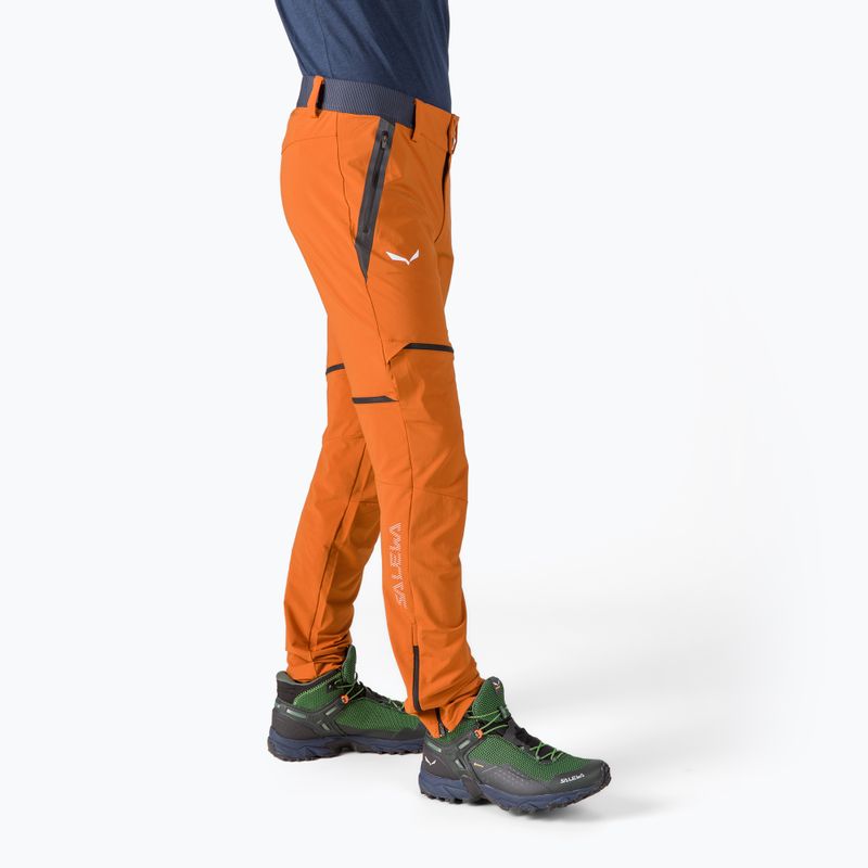 Salewa vyriškos softshello kelnės Pedroc DST orange 00-0000026957