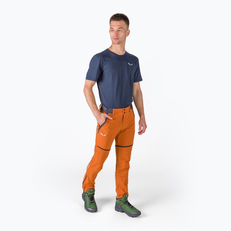 Salewa vyriškos softshello kelnės Pedroc DST orange 00-0000026957 3