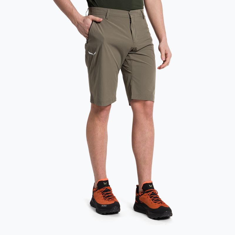 Salewa vyriški žygio šortai Talveno DST brown 00-0000027064