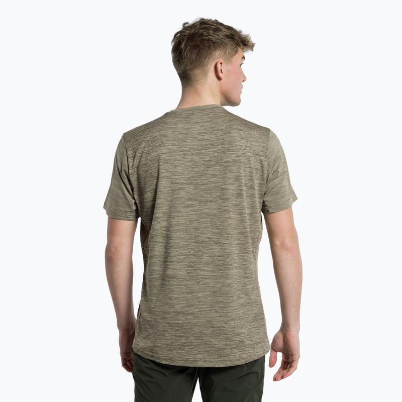 Salewa vyriški trekingo marškinėliai Puez Hybrid 2 Dry brown 00-0000027397 3