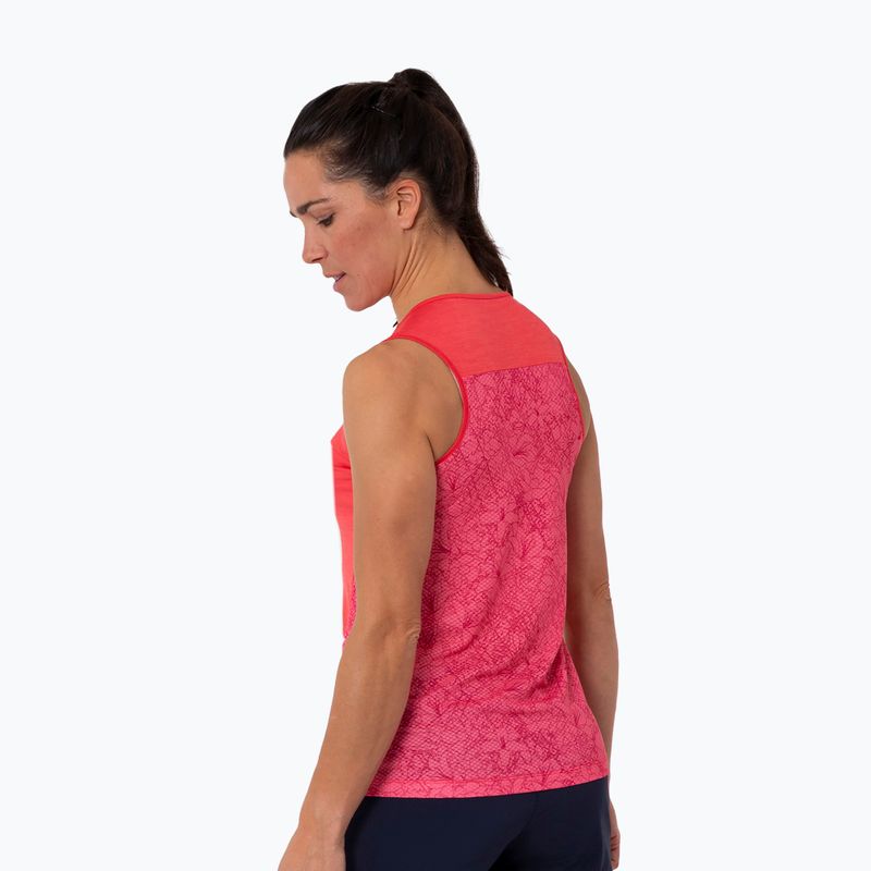 Salewa moteriški trekingo marškinėliai Puez Graphic Dry Tank pink 00-0000027482 3