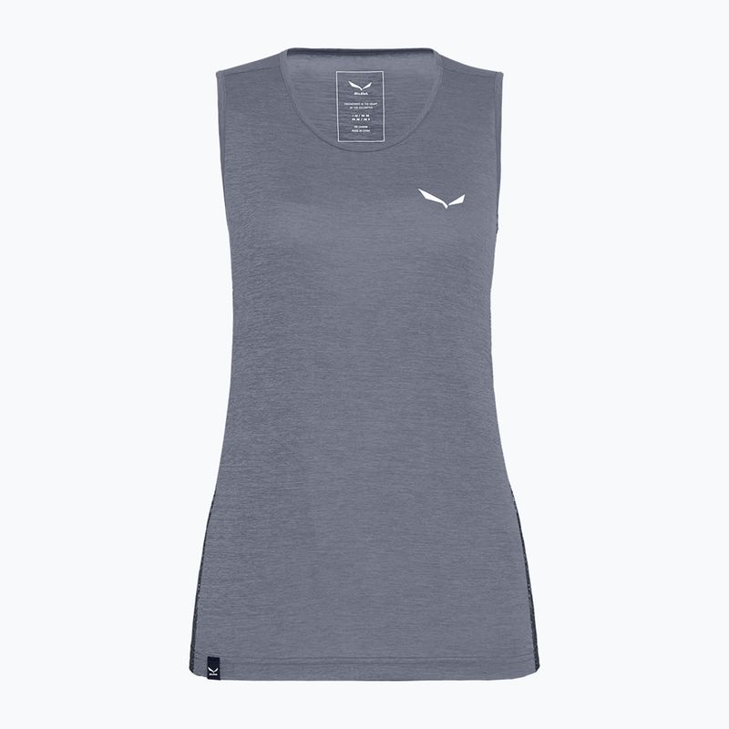 Moteriški trekingo marškinėliai Salewa Puez Graphic Dry Tank Grey 00-0000027482 8