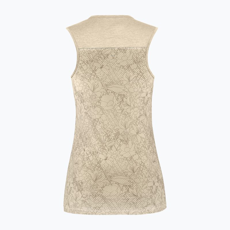 Moteriški trekingo marškinėliai Salewa Puez Graphic Dry Tank beige 00-0000027482 2
