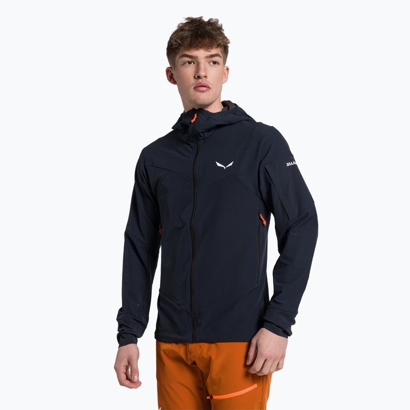 Salewa vyriška softshell striukė Agner DST navy blue 00-0000028300