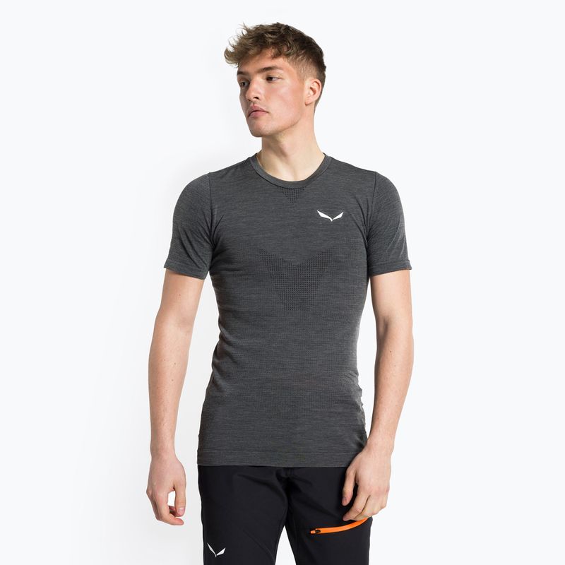 Vyriški trekingo marškinėliai Salewa Pedroc AMR Grey 00-0000028320