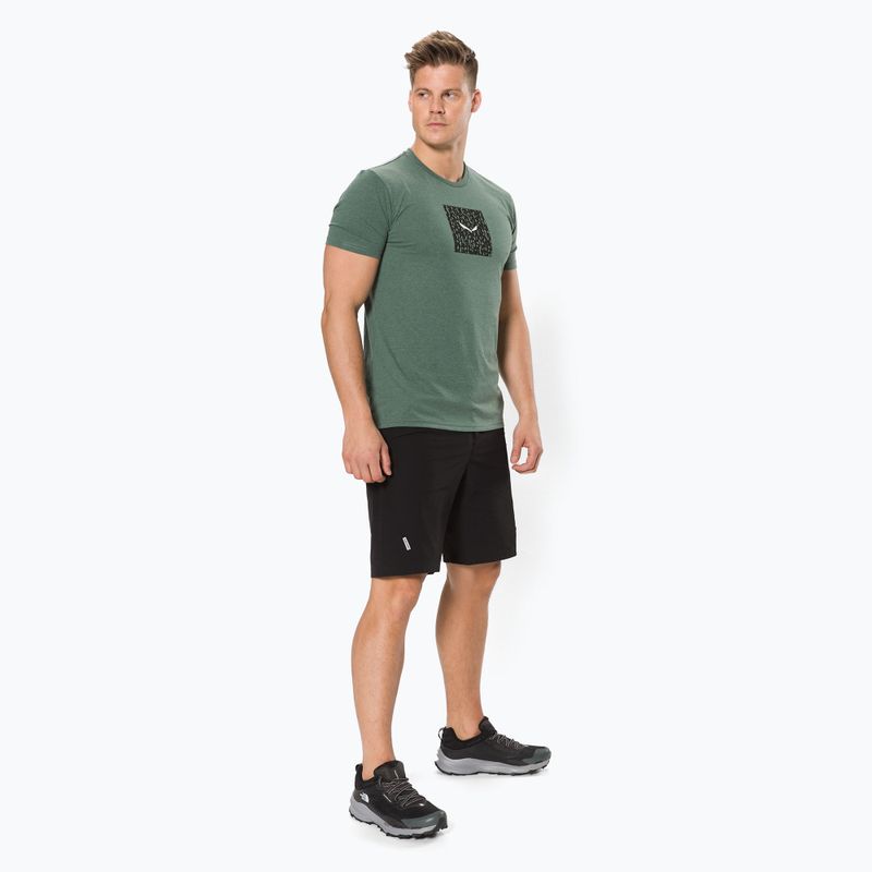 Salewa Pure Box Dry vyriški trekingo marškinėliai žali 00-0000028378 2