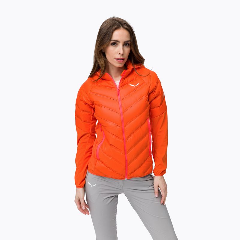 Salewa moteriška striukė Agner Hybrid RDS oranžinė 00-0000028019