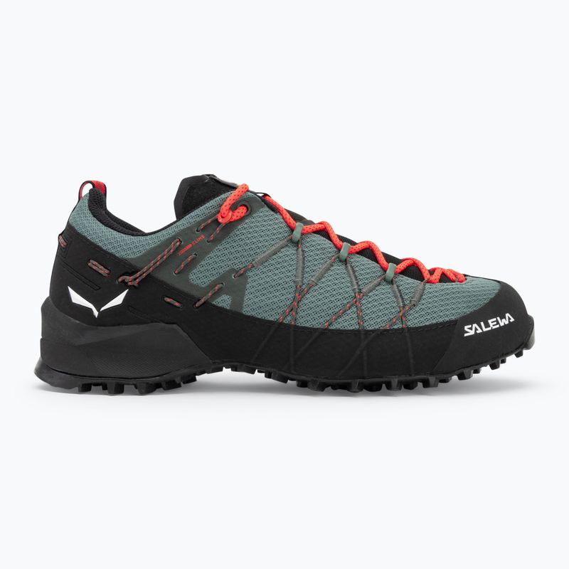 Moteriški priėjimo prie trasų batai Salewa Wildfire 2 duck green / black 3