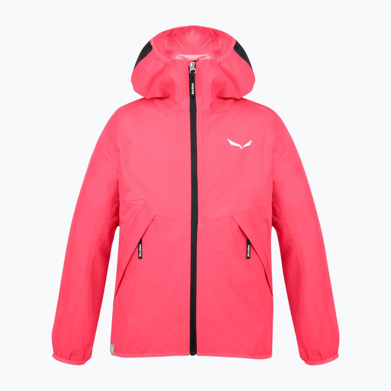 Salewa Aqua PTX vaikiška lietaus striukė rožinė 00-0000028120 4