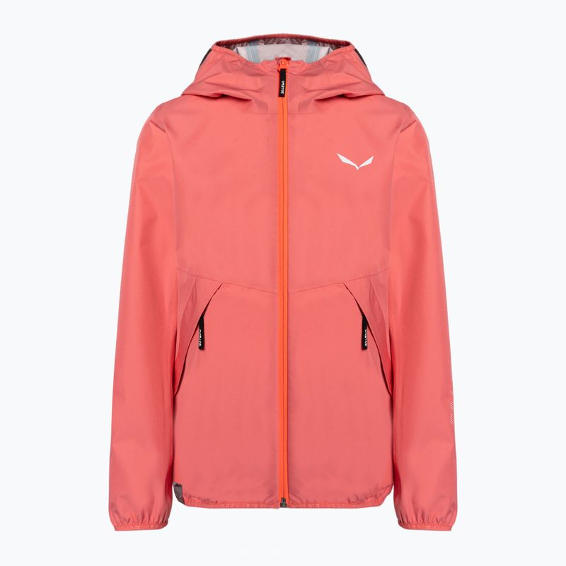 Salewa Aqua PTX vaikiška lietaus striukė rožinė 00-0000028120