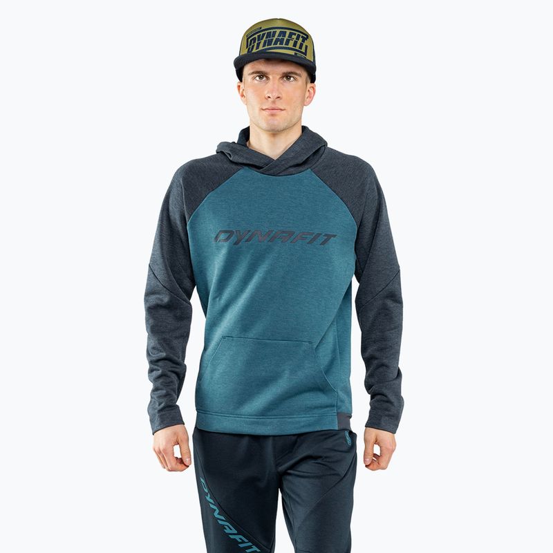 Vyriška striukė DYNAFIT 24/7 PTC Hoody mallard blue