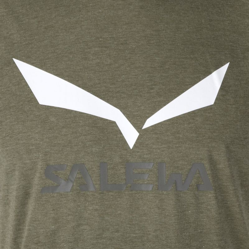 Vyriški Salewa Solidlogo Dry chaki spalvos trekingo marškinėliai 00-0000027018 6