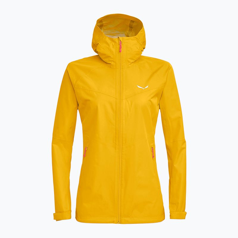Salewa moteriška striukė nuo lietaus Puez Aqua 3 PTX yellow 00-0000024546