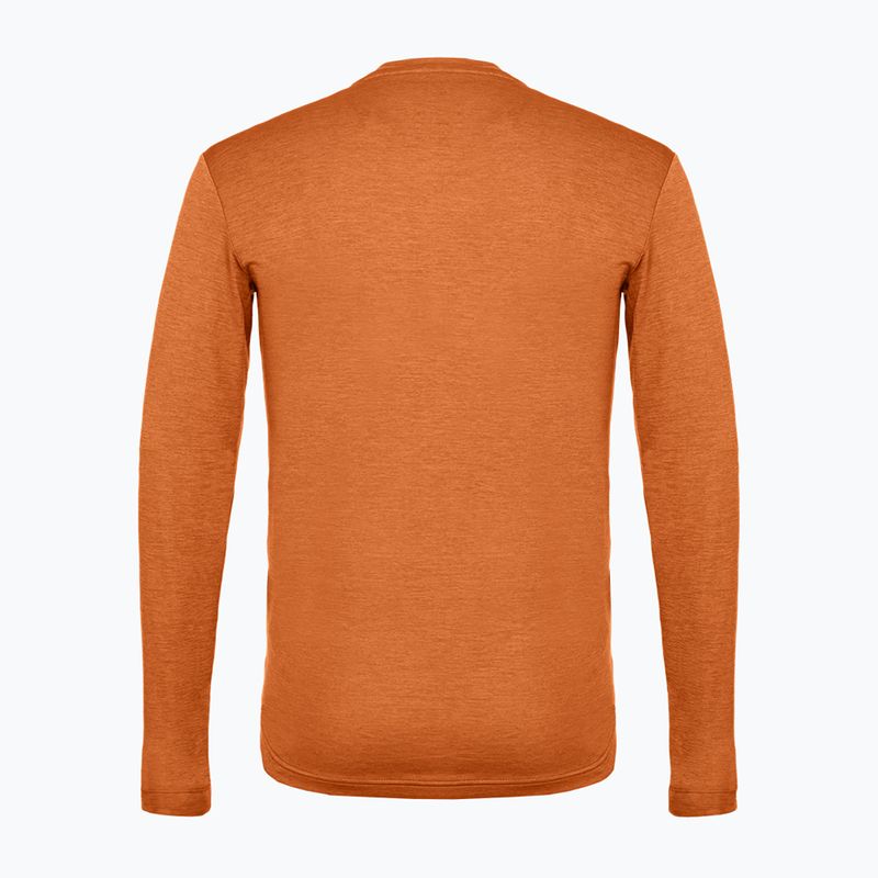 Salewa vyriški trekingo marškinėliai Puez Melange Dry orange 00-0000027453 5