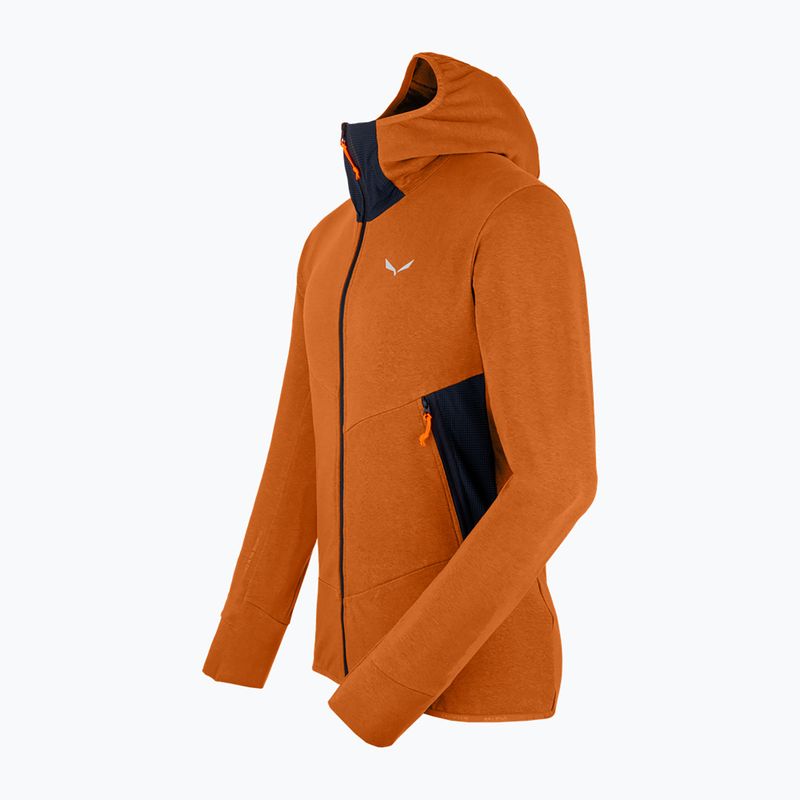 Salewa vyriškas džemperis Lavaredo Hemp Hooded orange 00-0000028237 6