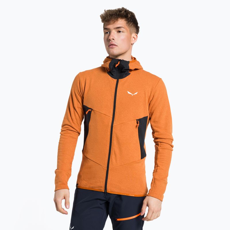 Salewa vyriškas džemperis Lavaredo Hemp Hooded orange 00-0000028237