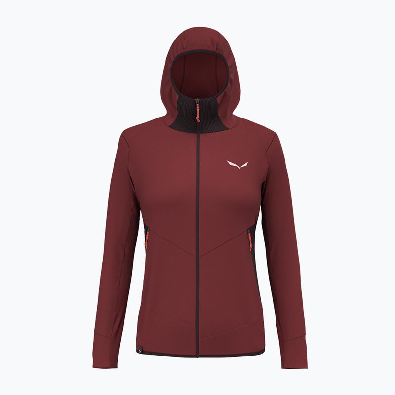 Salewa moteriškas džemperis Lavaredo Hemp Hooded raudonas 00-0000028238 8
