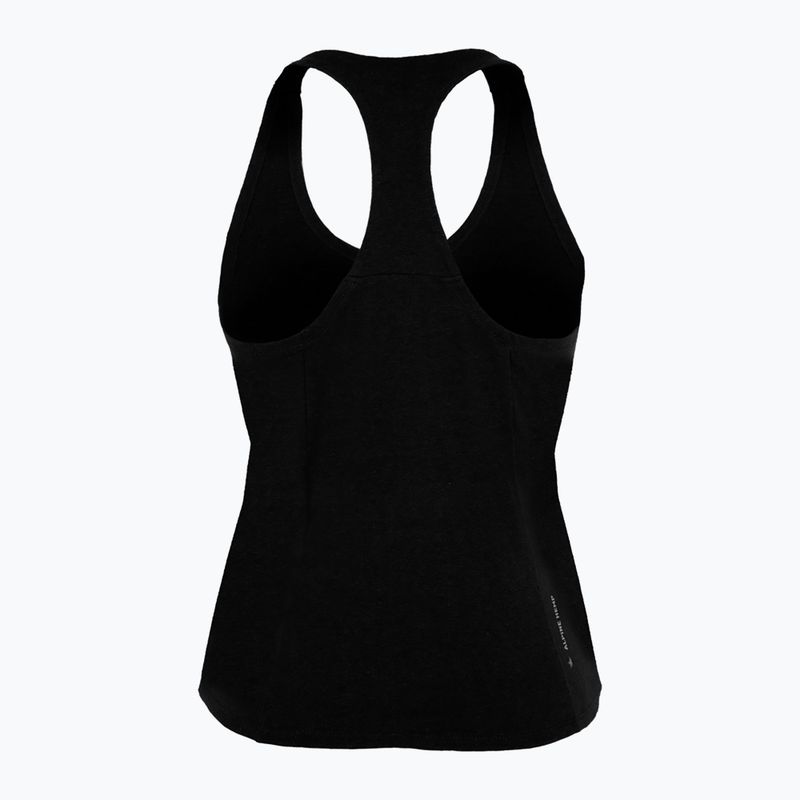 Salewa moteriški alpinistiniai marškinėliai Lavaredo Hemp Crop Tank black 00-0000028369 2