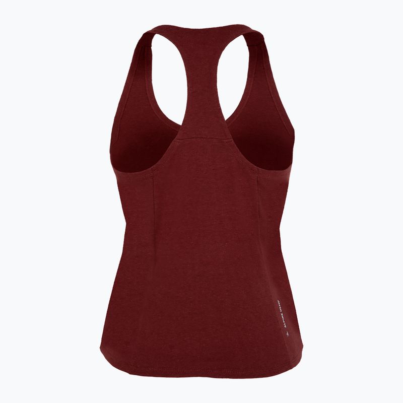 Salewa moteriški alpinistiniai marškinėliai Lavaredo Hemp Crop Tank red 00-0000028369 6