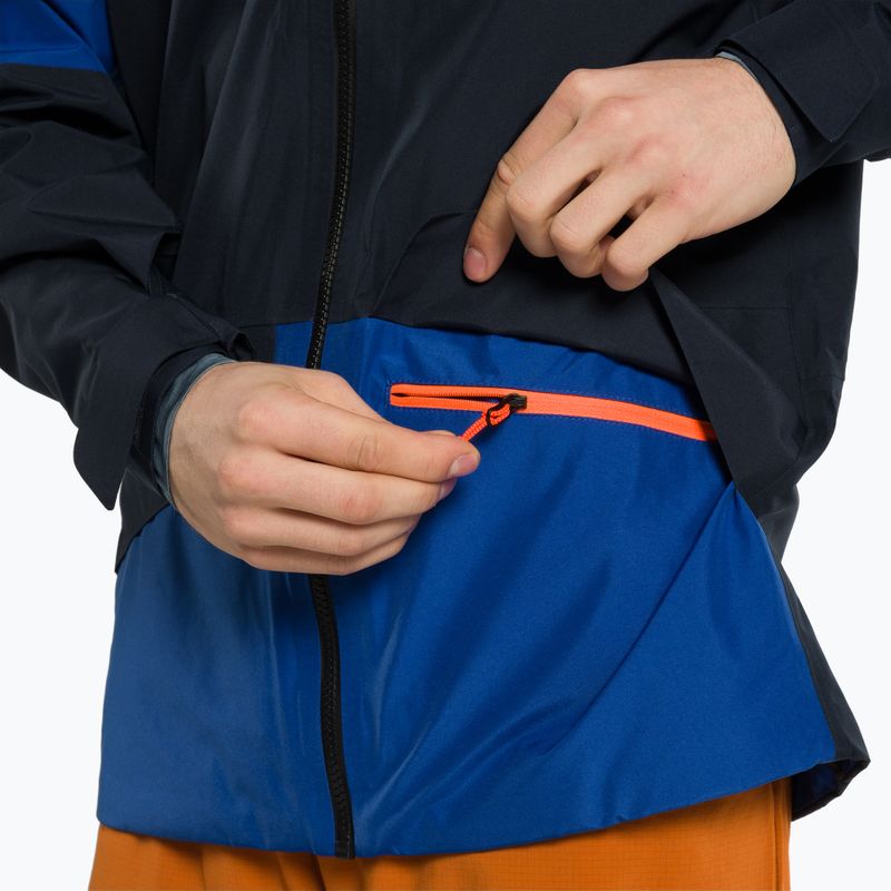 Salewa vyriška striukė nuo lietaus Puez GTX 2L mėlyna 00-0000028505 4