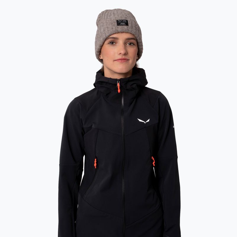 Moteriška softshell striukė Salewa Sella DST black out 4