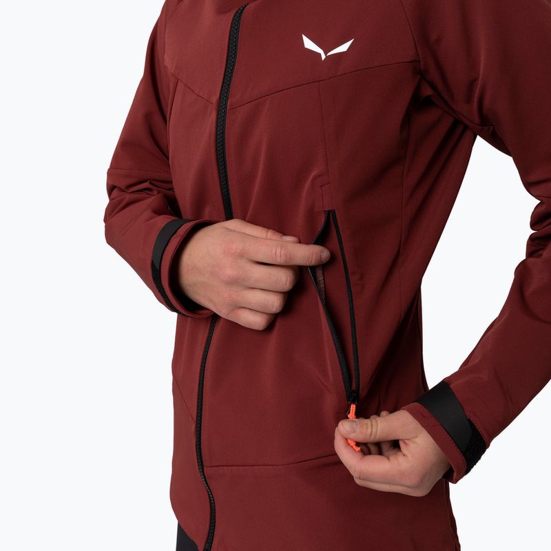 Moteriška softshell striukė Salewa Sella DST syrah 5