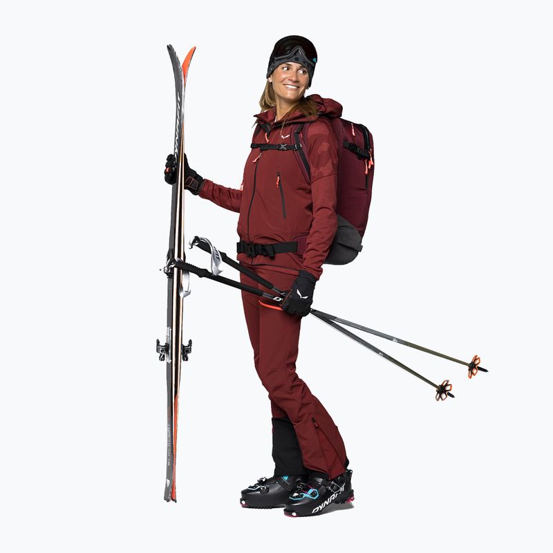 Salewa moteriškos softshello kelnės Sella DST Lights red 00-0000028475 3