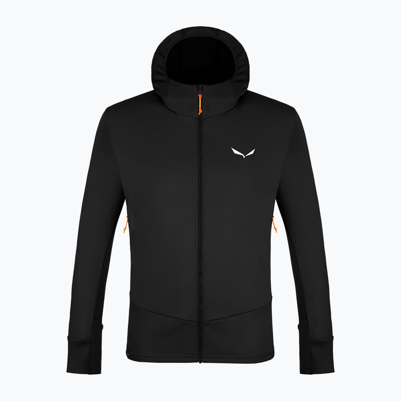 Vyriškas žygio džemperis Salewa Puez PL Hooded black out