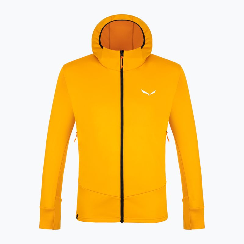 Vyriškas žygio džemperis Salewa Puez PL Hooded gold 7