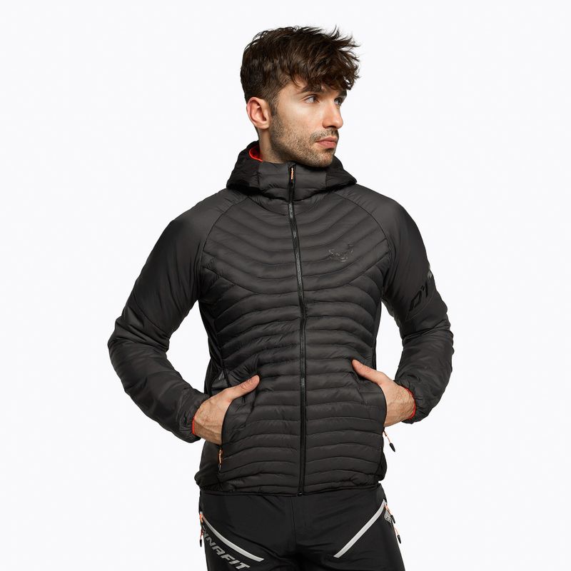 Vyriška slidinėjimo striukė su gobtuvu DYNAFIT Speed Insulation Grey 08-0000071581