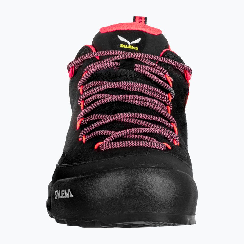 Moteriški turistiniai batai Salewa Wildfire Leather GTX black/fluo coral 10