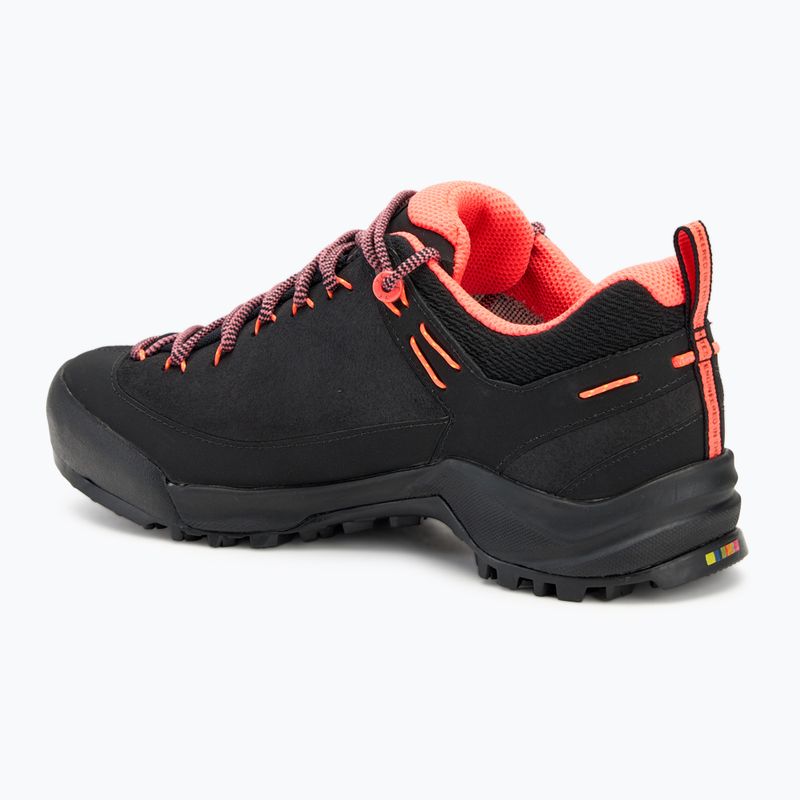 Moteriški turistiniai batai Salewa Wildfire Leather GTX black/fluo coral 3